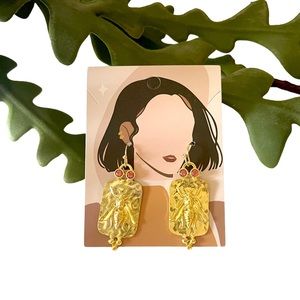 Bohemian Bee Design Earrings